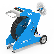máquina de limpieza de conductos de aire acondicionado